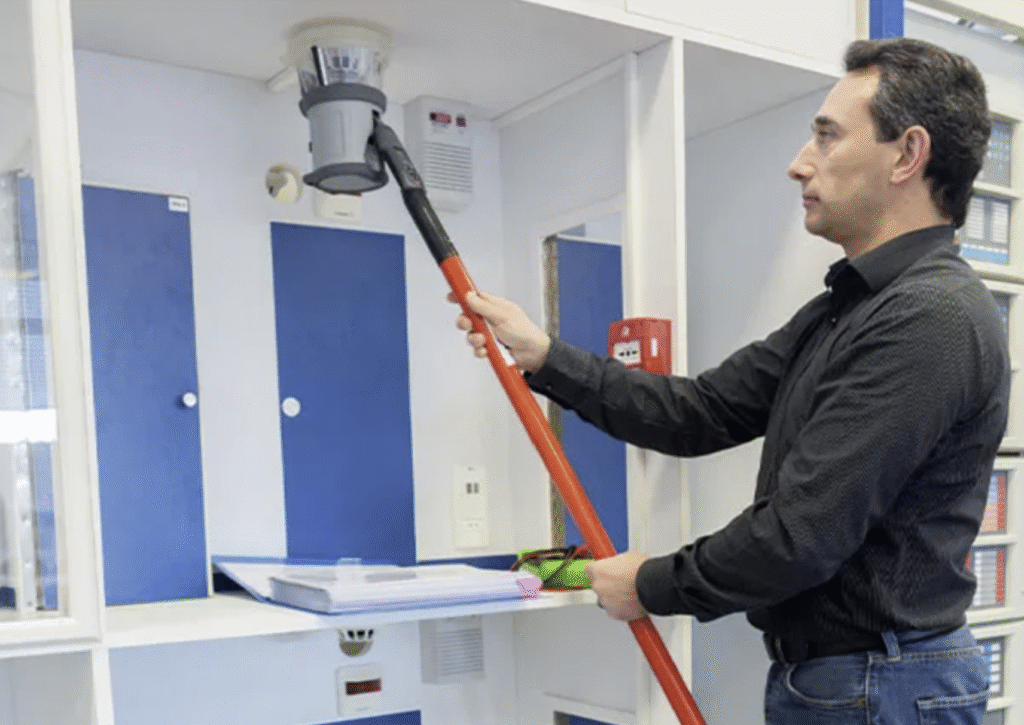 Contrôle annuel de conformité d'un système d'alarme type 4 dans un restaurant parisien.